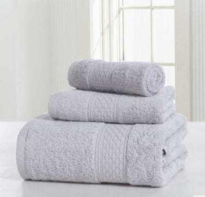 Cotton Soft Double-Sided Bath Towel Set