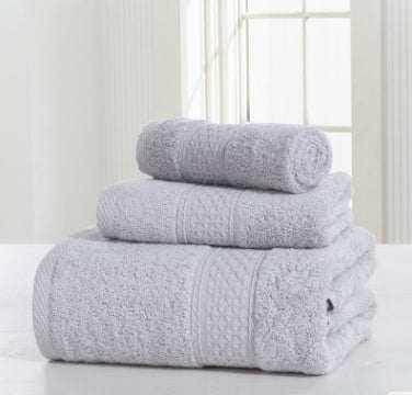 Cotton Soft Double-Sided Bath Towel Set